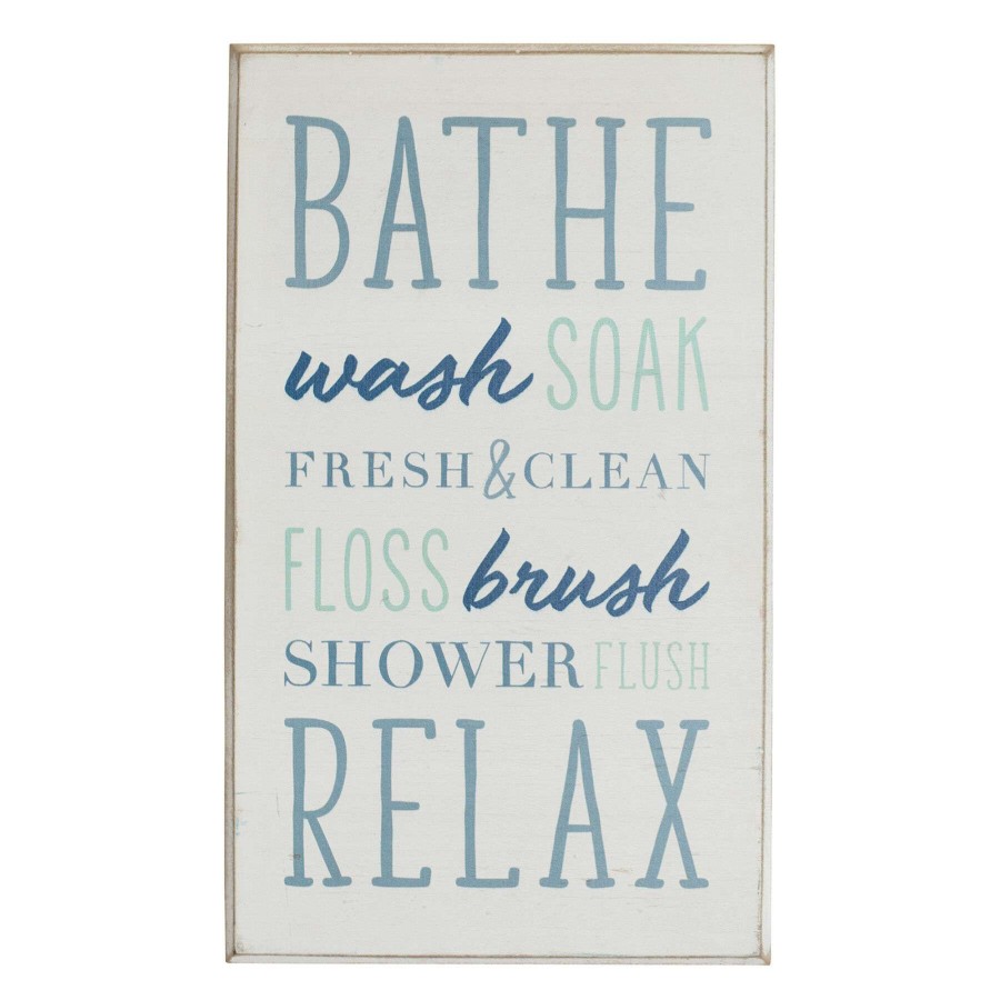 Wall Art * | 10X20 Bathe Relax Wall Art Original Model