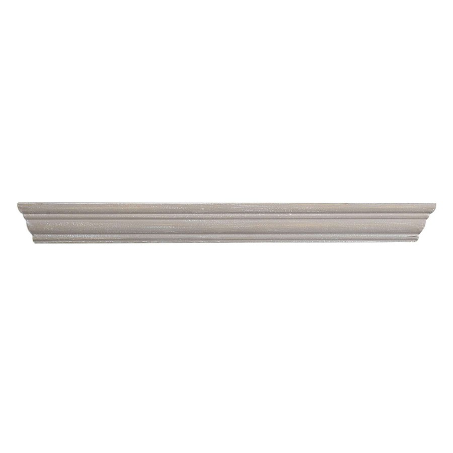 Wall Accents * | Kate 24In. Light Grey Wood Ledge Attractive Model