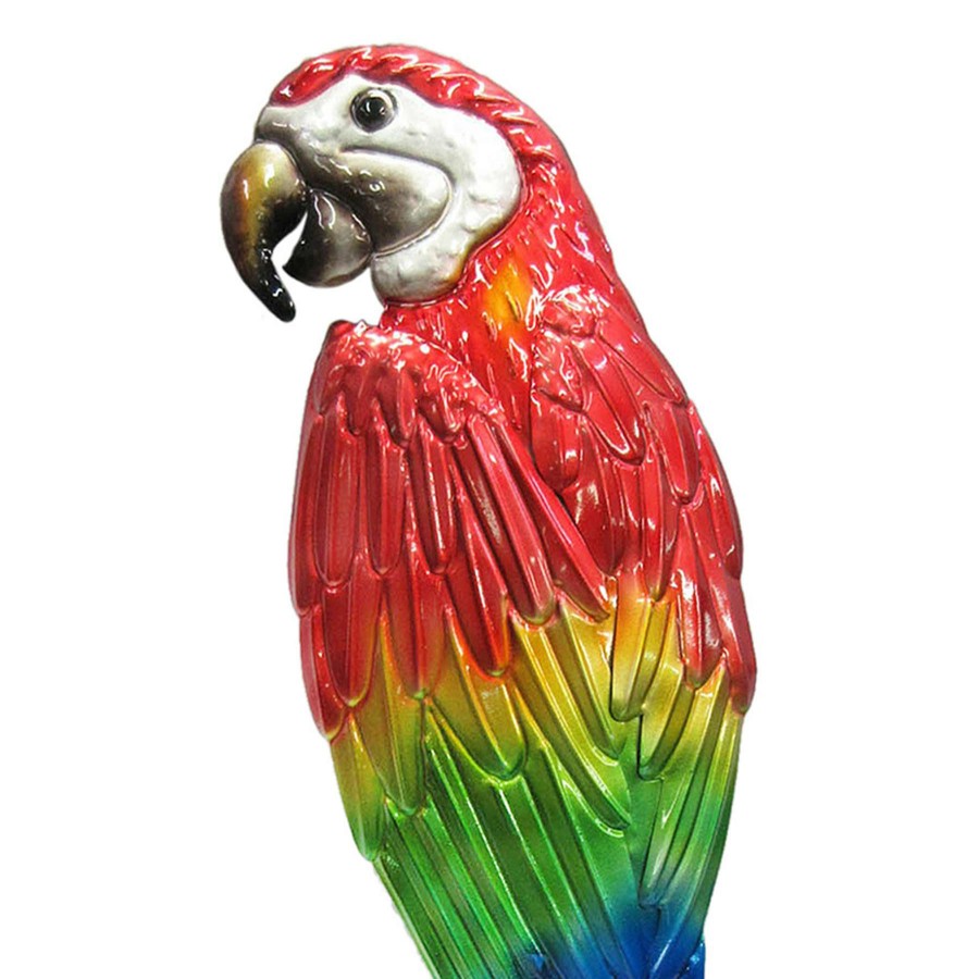 Wall Art * | Metal Parrot Wall Decor, 35 Discounts