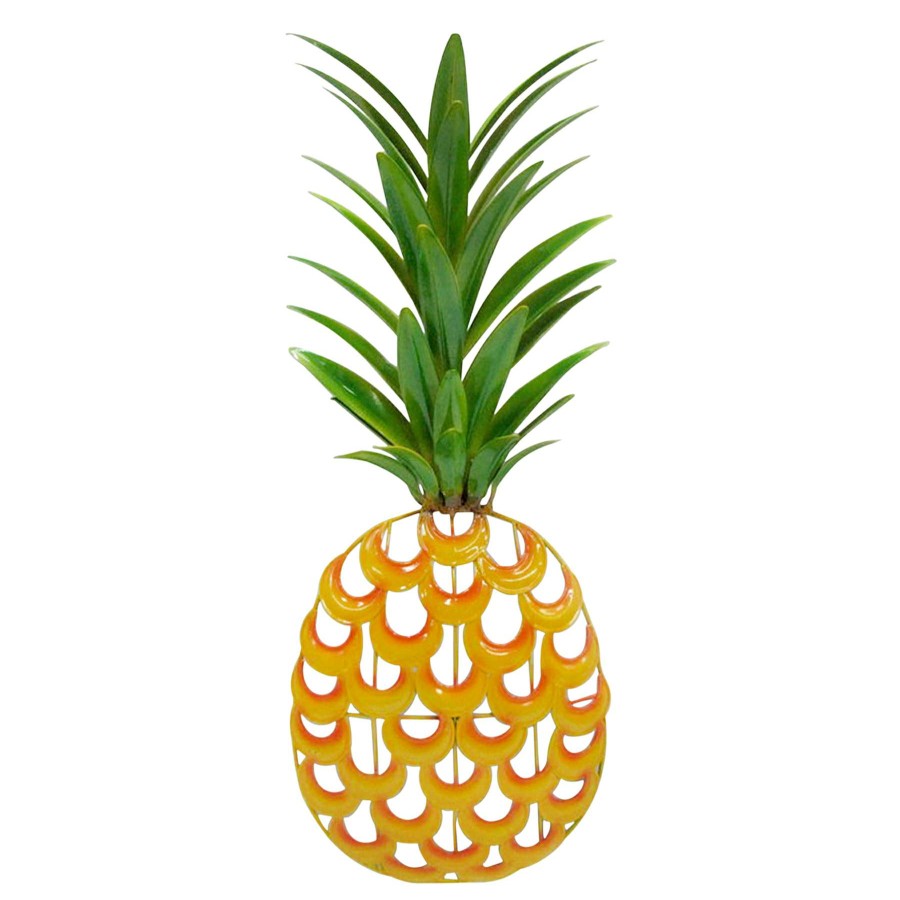 Wall Art * | Pineapple Metal Wall Decor, 23 Limited Edition