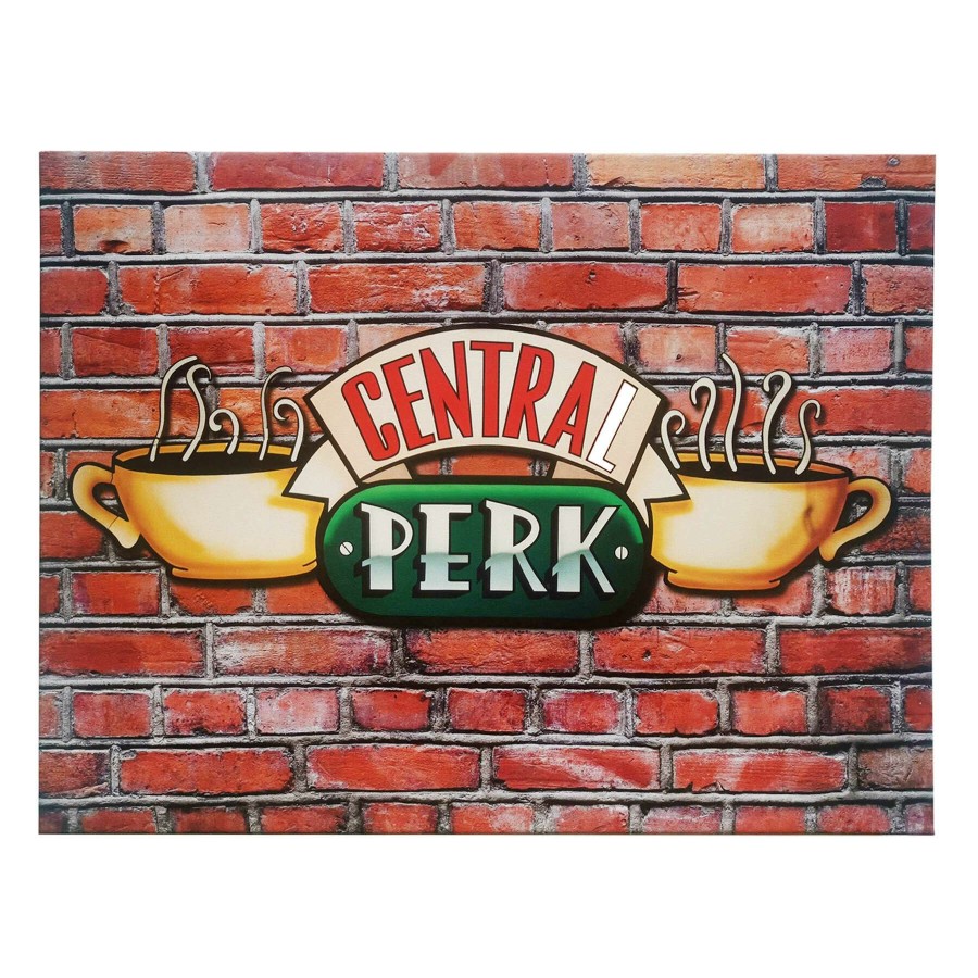 Wall Art * | Central Perk Canvas Wall Art, 16 12 Online Discount