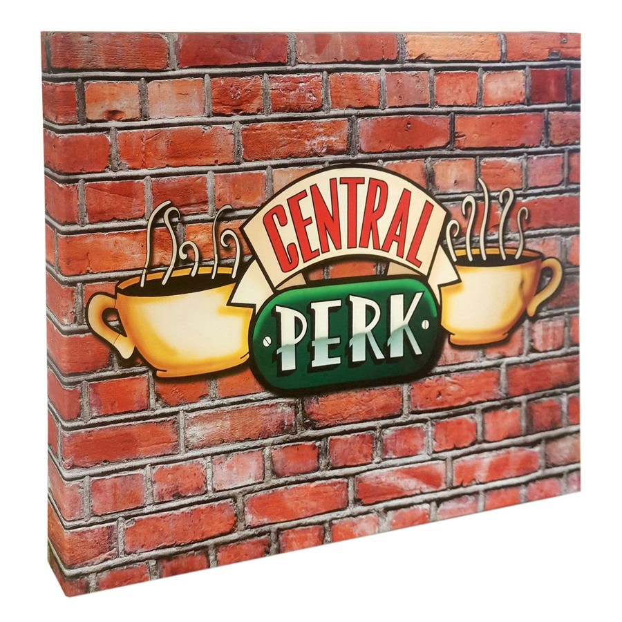 Wall Art * | Central Perk Canvas Wall Art, 16 12 Online Discount