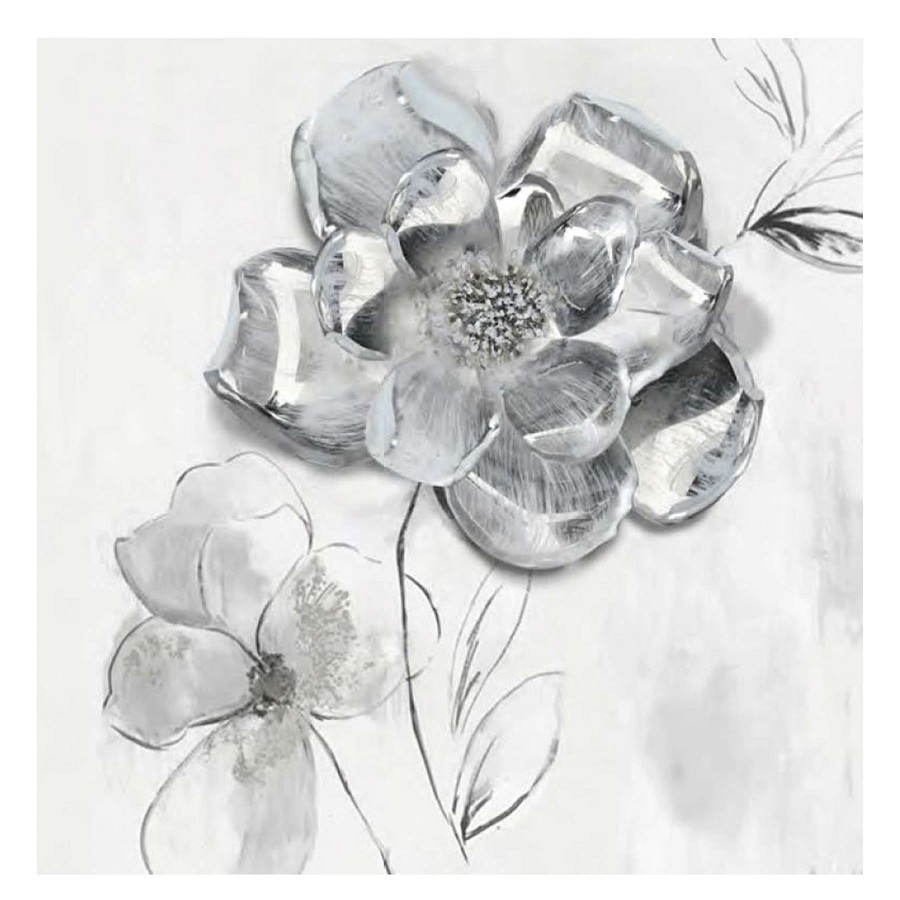 Wall Art * | Ga 32X32 Metal Blossom Canvas Special Design