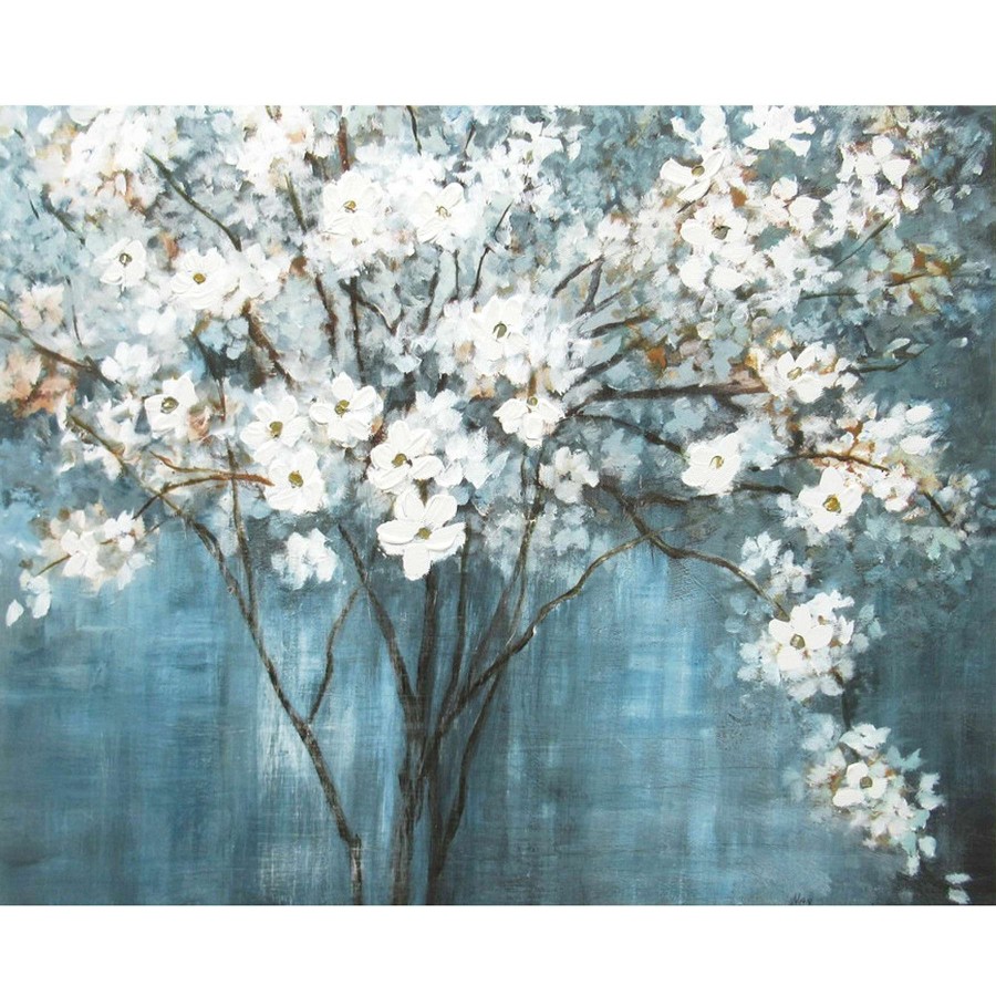 Wall Art * | Natures Promise Embellished Canvas Wall Art, 20 16 Sale Online