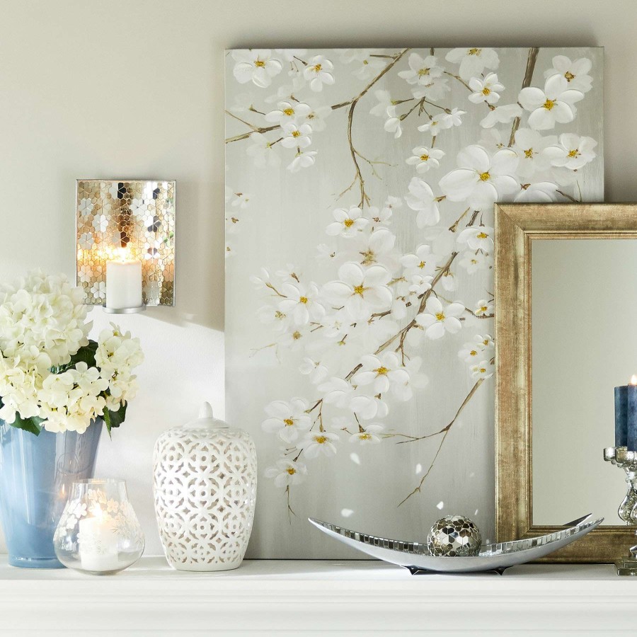 Wall Art * | Cherry Blossoms Canvas Wall Art, 40 30 Shoping Model