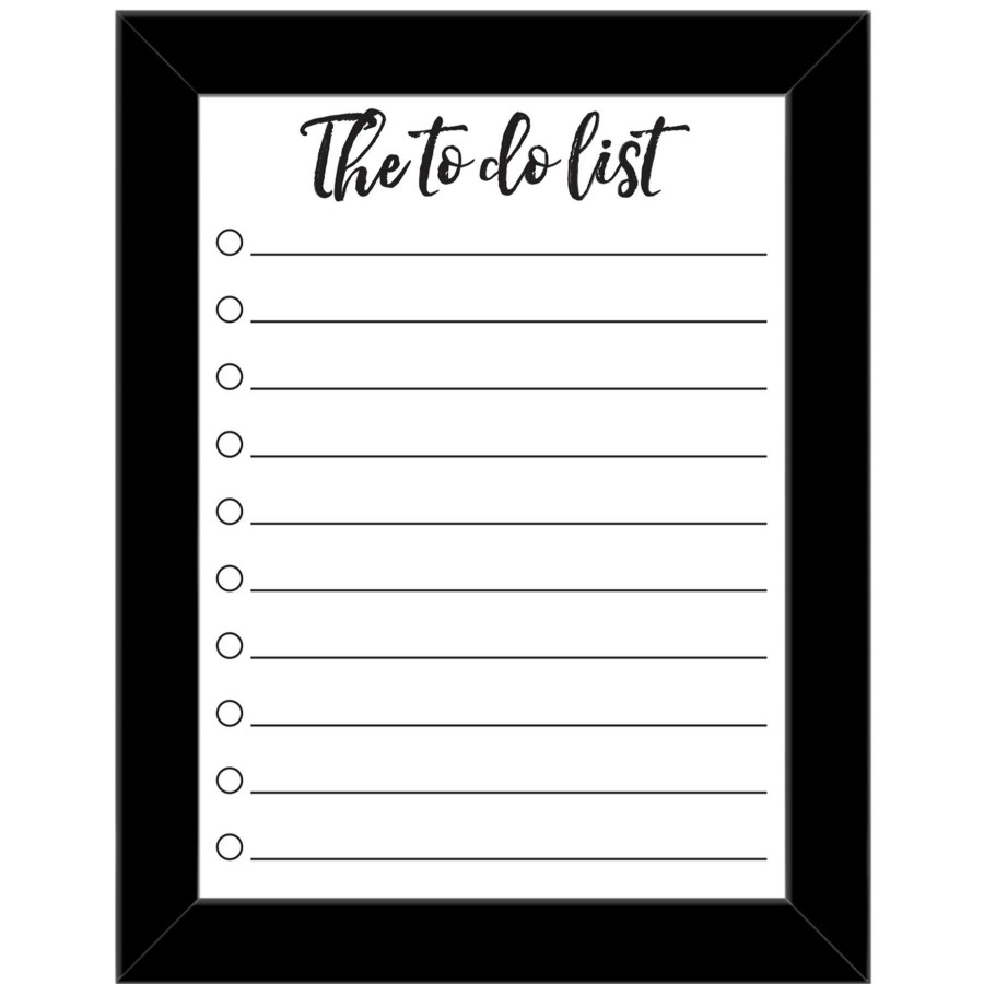 Wall Accents * | To Do List Dry Erase Memo Board, 10 13 Promotion