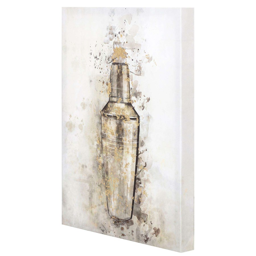 Wall Art * | 12X16 Martini Shaker Canvas Online Discount