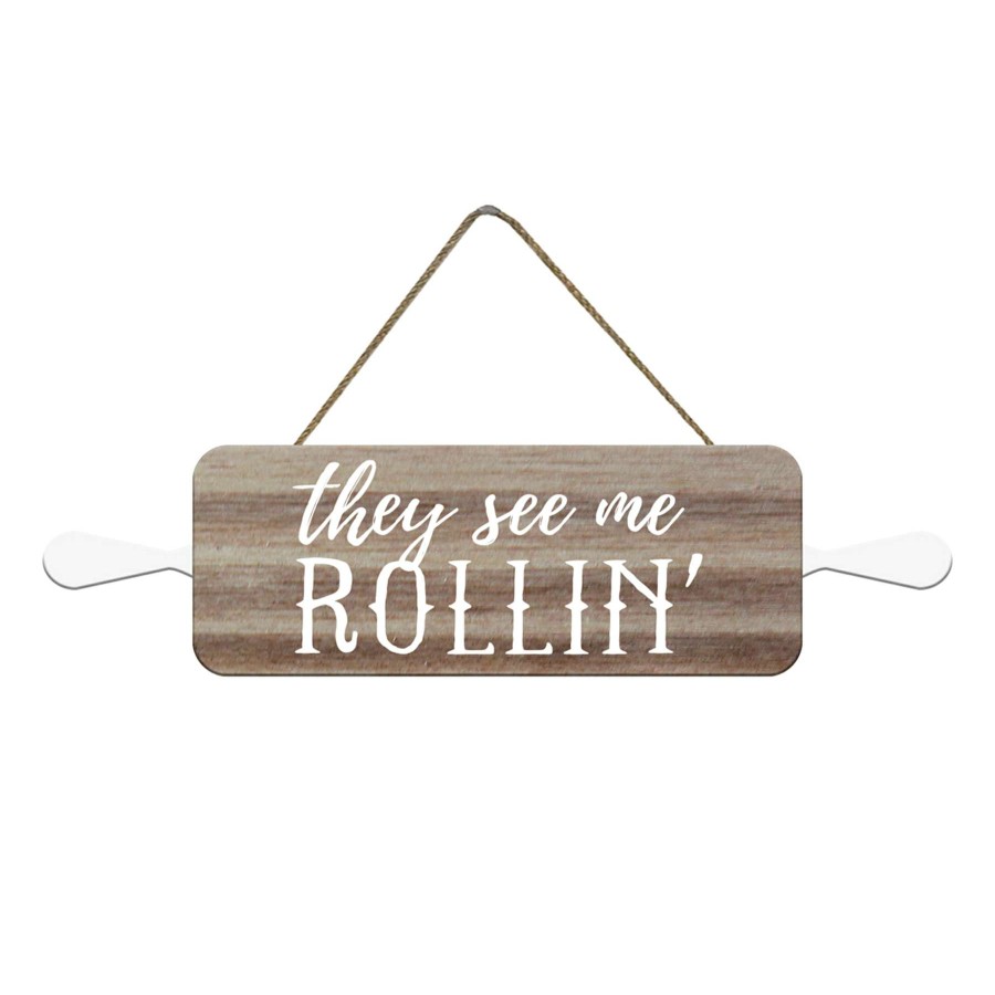 Wall Art * | 12X5 They See Me Rollin Wall Art Absolute Quality