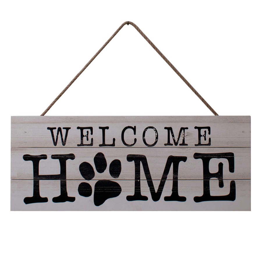 Wall Art * | 22X9 Welcome Home Plaque Online Discount