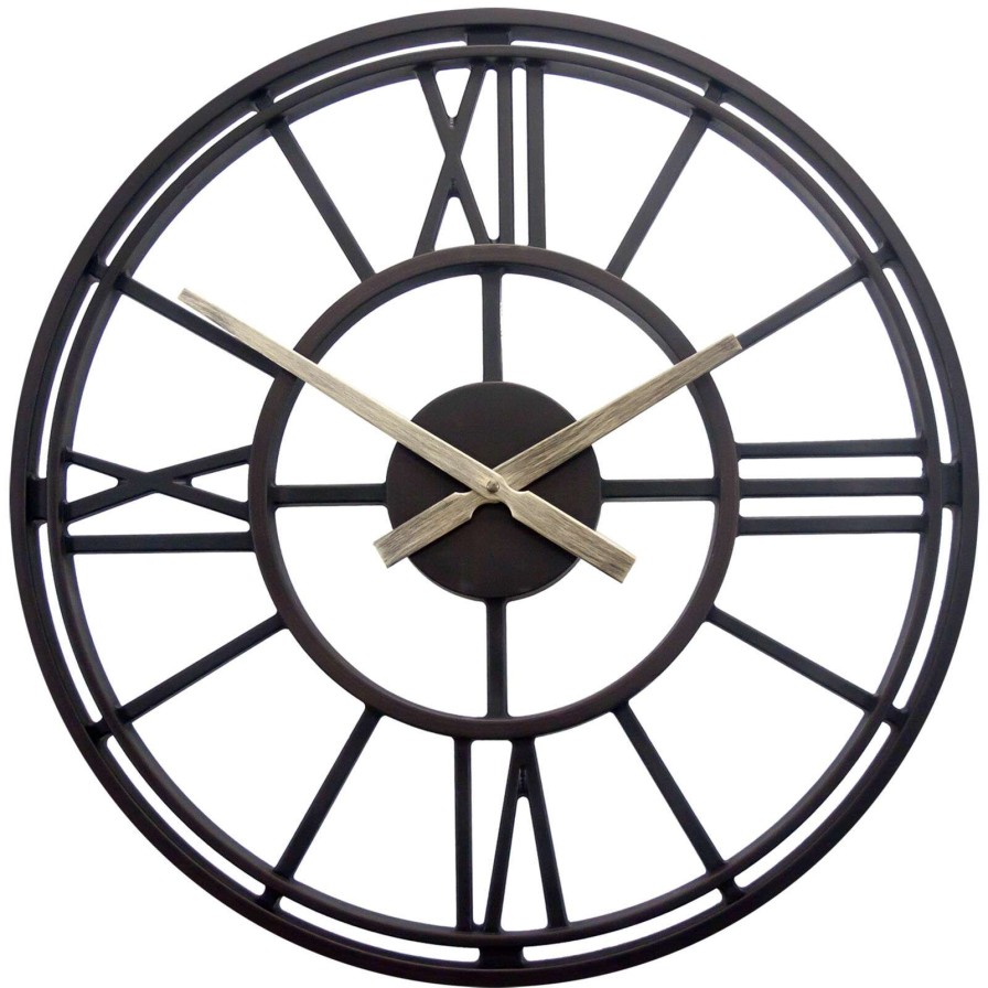 Clocks * | 22In Round Clock Excellent