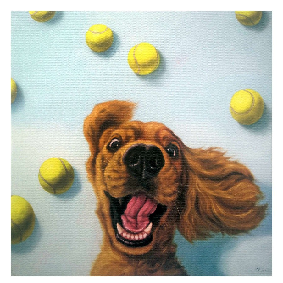 Wall Art * | 12X12 Ball Boy Canvas Wall Art For Sale