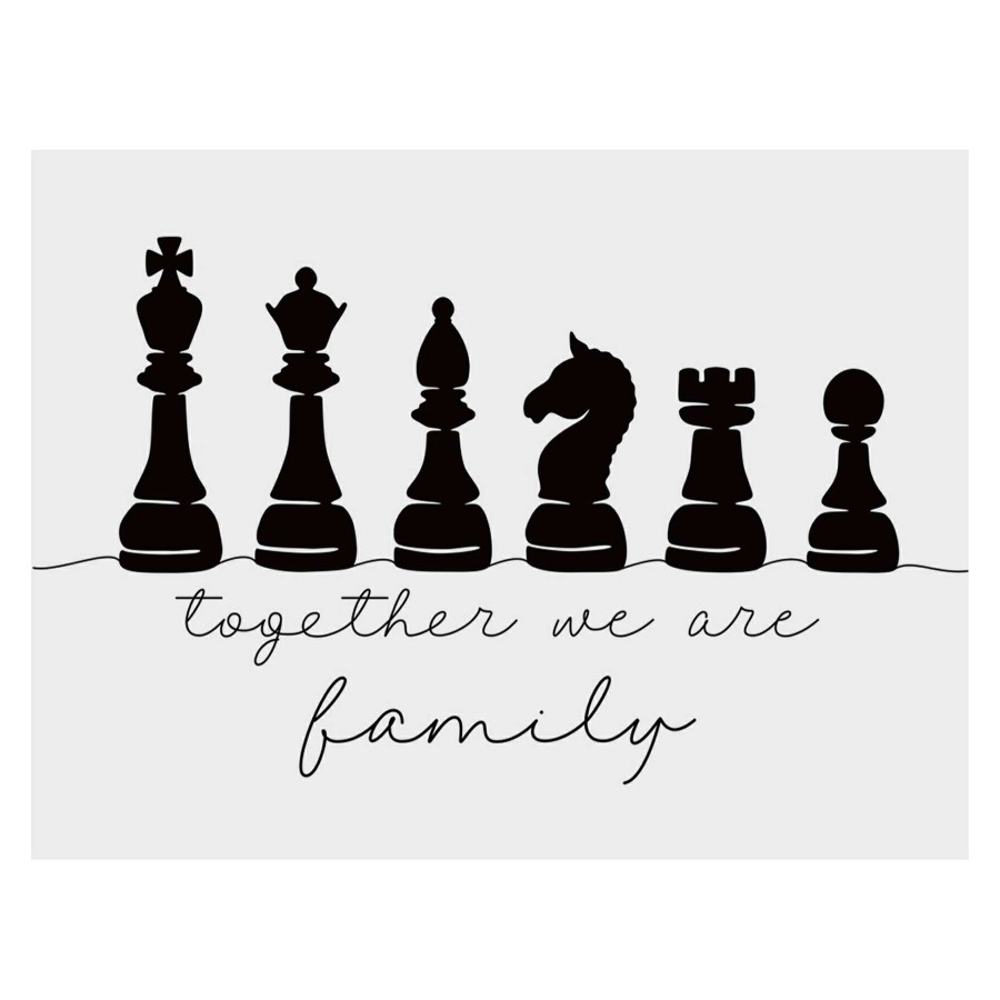 Wall Art * | 16X12 We Are Family Canvas Wall Art Shop