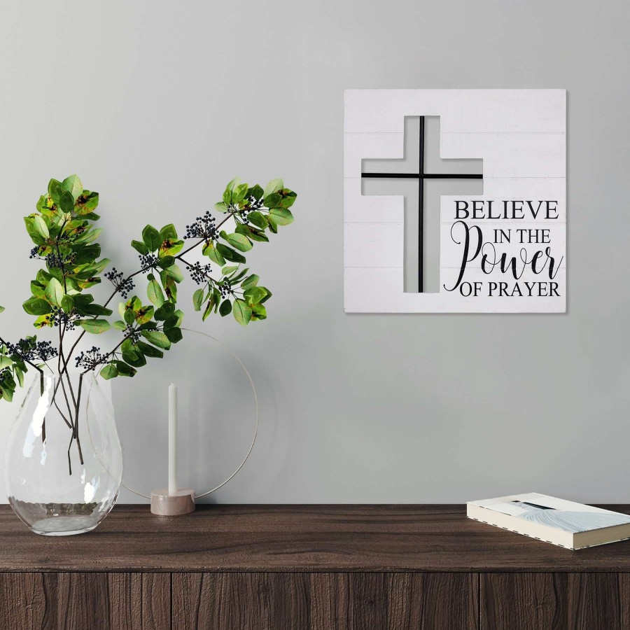 Wall Art * | 12X12 Believe In The Power Wall Art Glamor Model