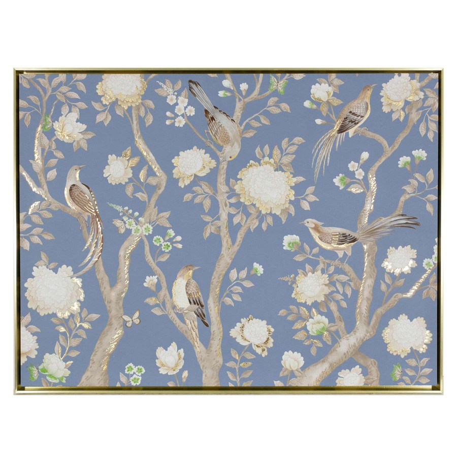 Wall Art * | Grace Mitchell Fairmount Birds Framed Canvas Wall Art, 33 45 Limited Edition