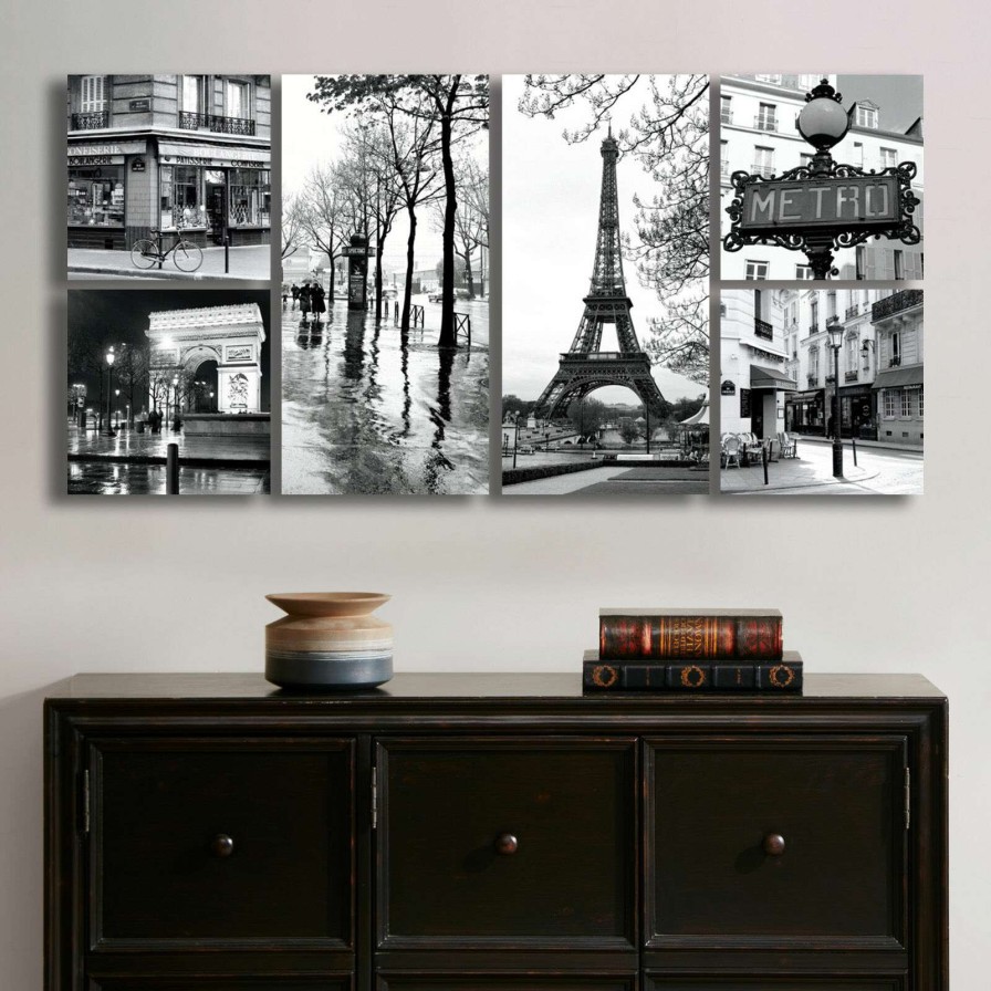 Wall Art * | 6-Piece European Sites Canvas Art Set Sale Online