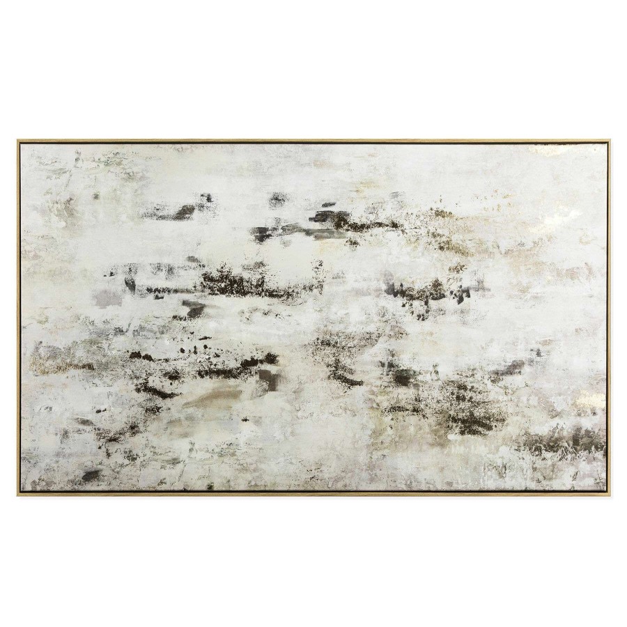 Wall Art * | 60X28 Neutral Abstract Canvas Art Sale Online