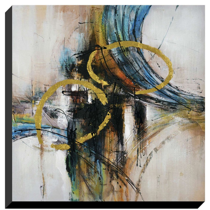 Wall Art * | 30X30 Abstract Enhanced Canvas Typical Style