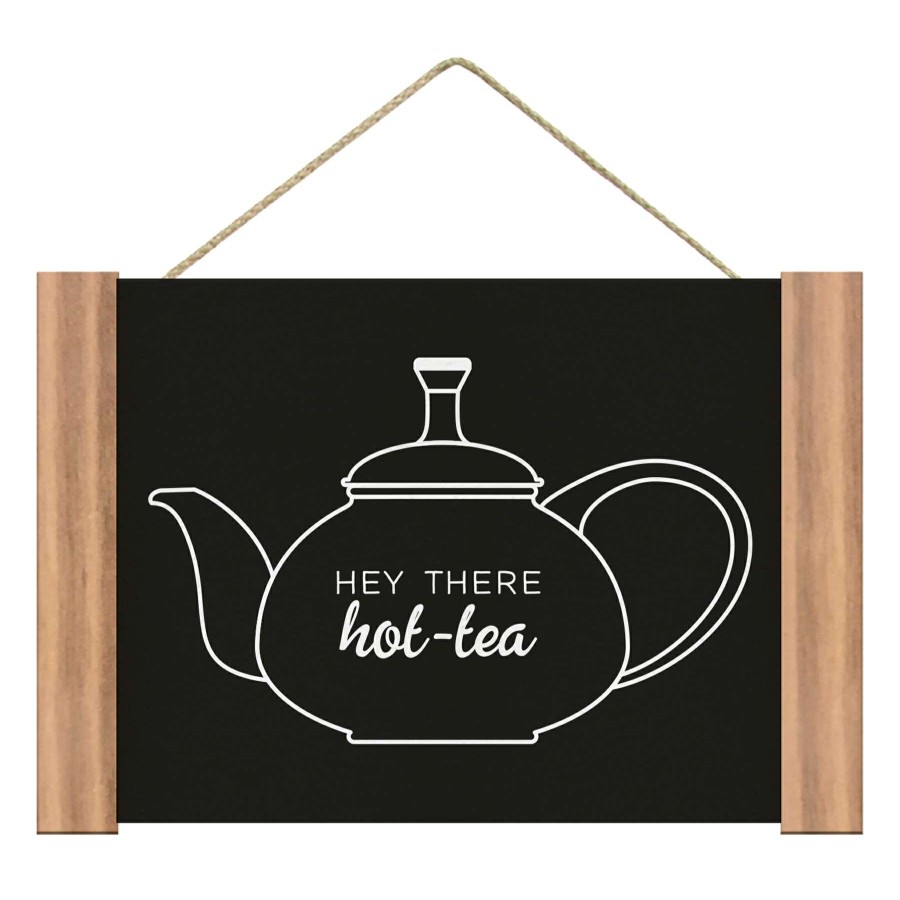 Wall Art * | 13X11 Hey There Hot-Tea Wall Art Exactly Discount