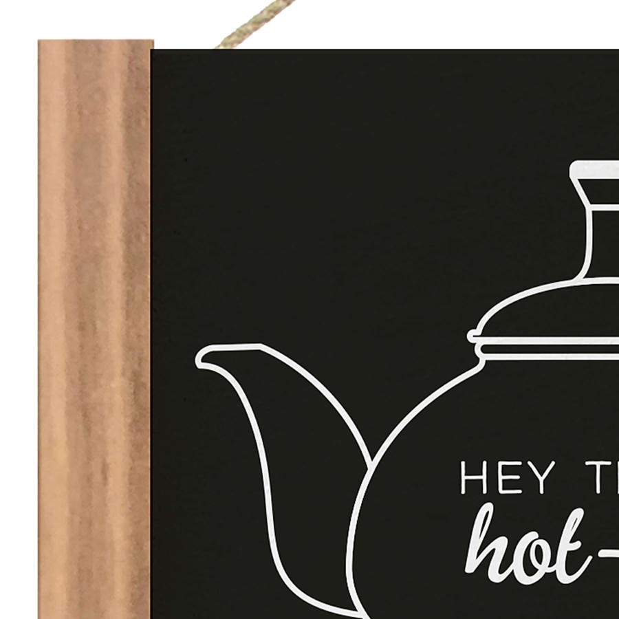 Wall Art * | 13X11 Hey There Hot-Tea Wall Art Exactly Discount