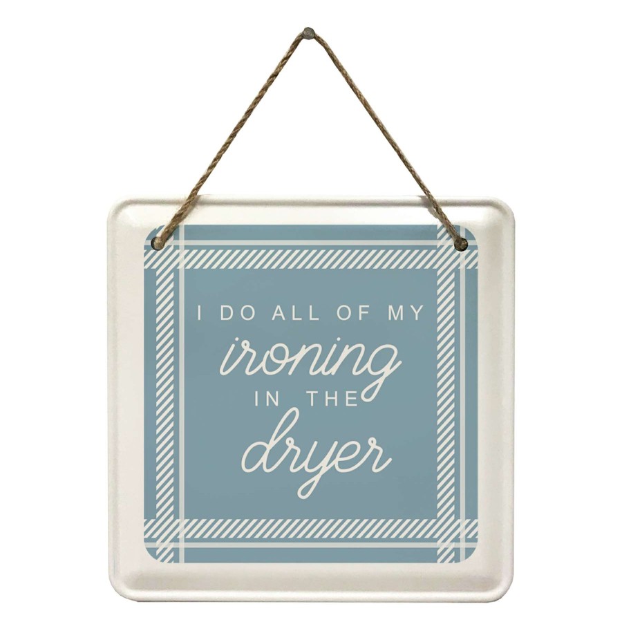 Wall Art * | 8X8 I Do All Of My Ironing Wall Art Shop