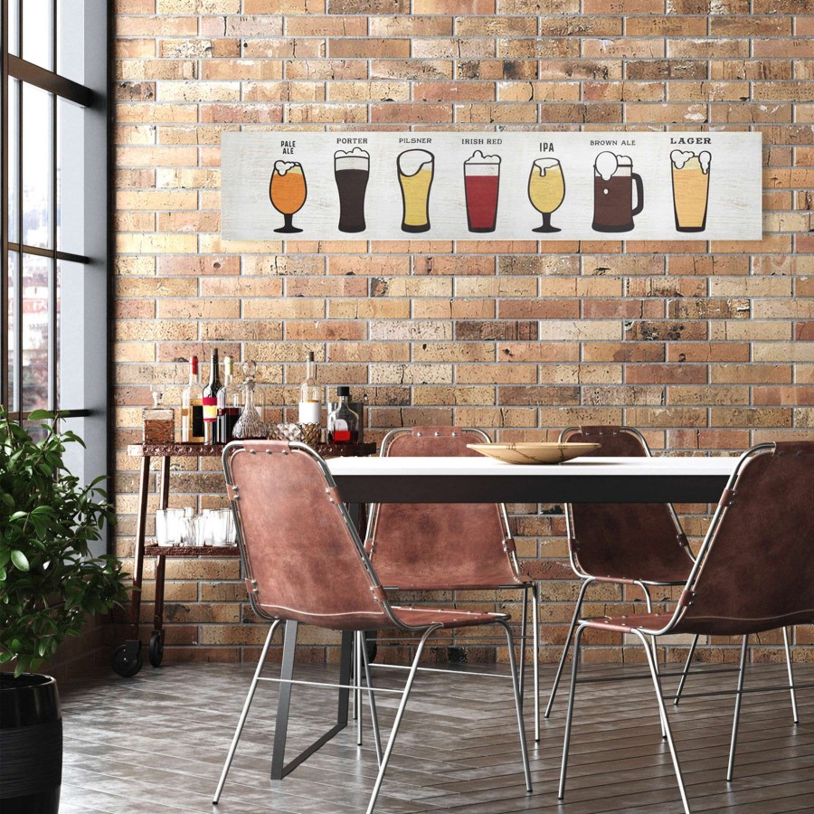 Wall Art * | 36X7 Beer Wall Art Excellent