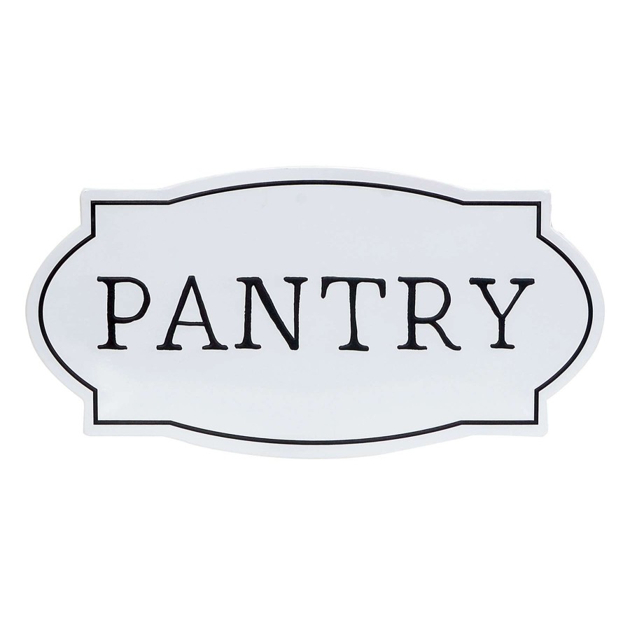 Wall Art * | Pantry Metal Sign, 24 12 Absolute Quality