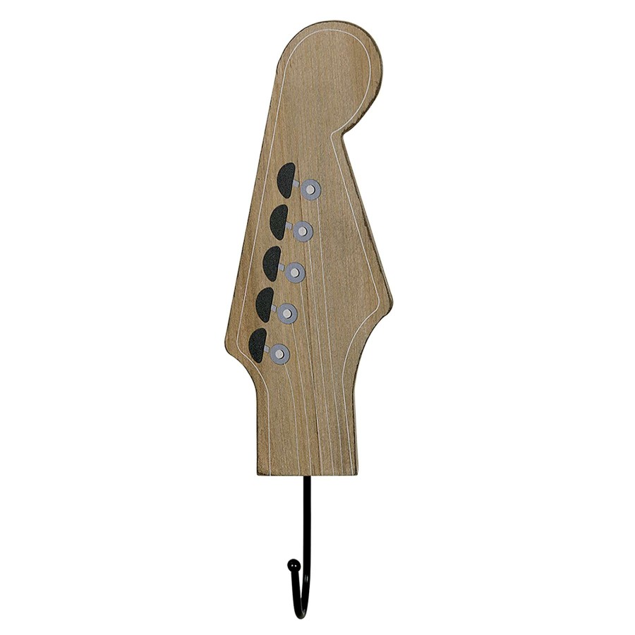 Wall Art * | 6X10 3Pc Guitar Head Hooks Wall Art Sale Online