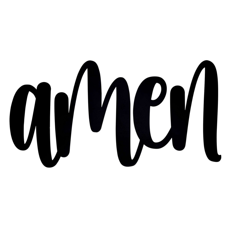 Wall Art * | 14X7 Amen Wall Art Shoping Model