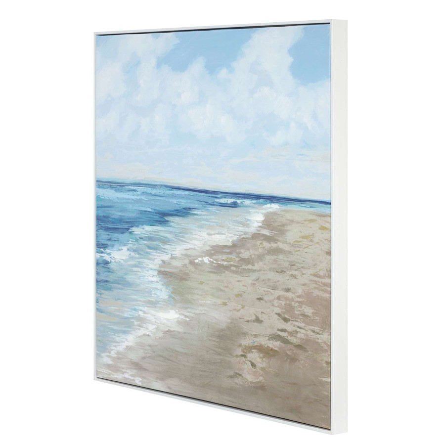 Wall Art * | Ty Pennington Framed Coastal Canvas Wall Art, 24 Glamor Model