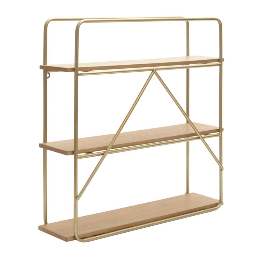 Wall Accents * | 20X20In 3Tiers Square Wall Shelf At Discount Prices