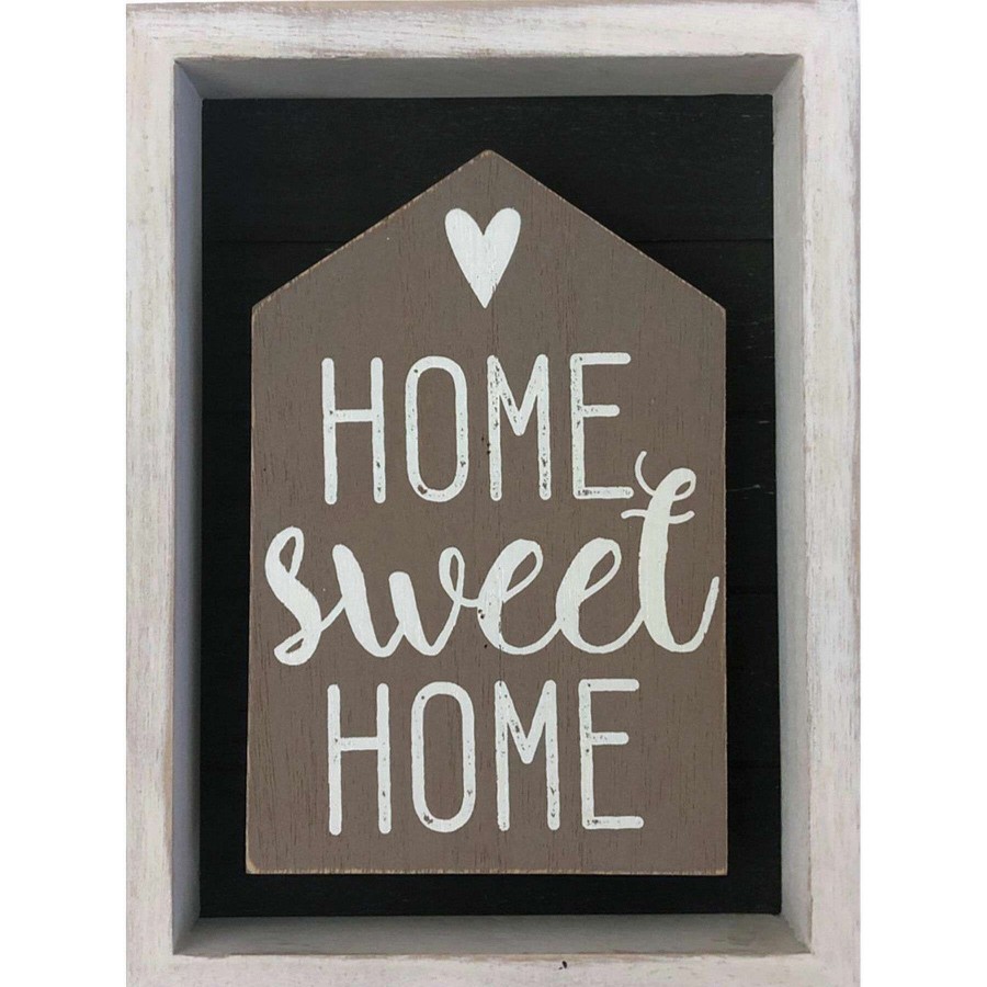 Wall Art * | 6X8 Home Sweet Home Wood Plaque Wall Art Store