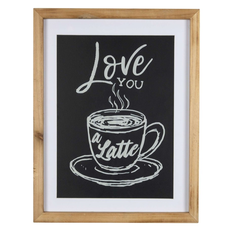 Wall Art * | 11X14 Love You A Latte Wall Art Special Design