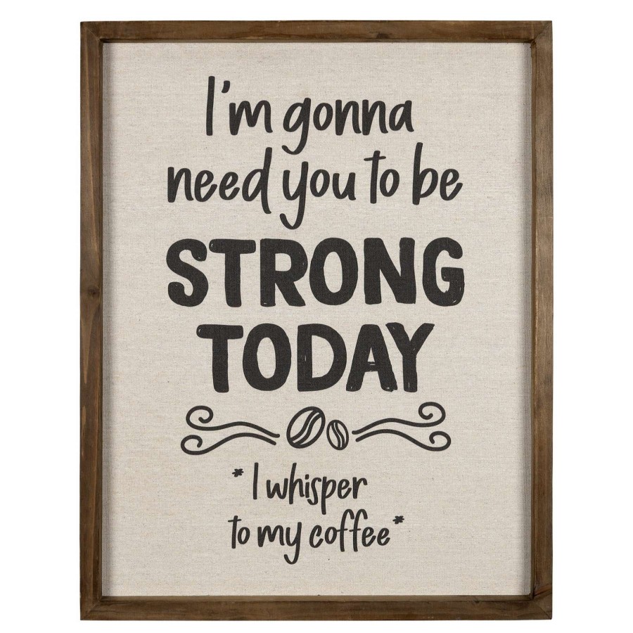 Wall Art * | 16X20 Be Strong Today Wall Art For Sale