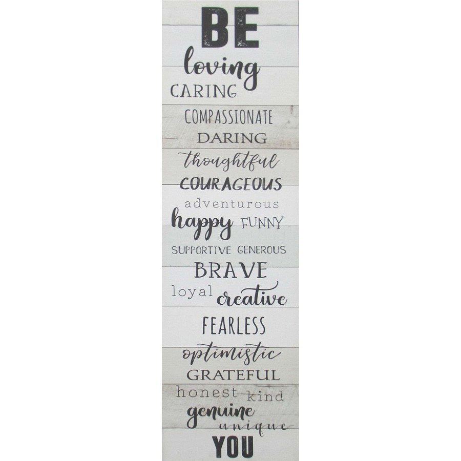 Wall Art * | Be You Canvas Wall Art, 12 36 Fire Sale