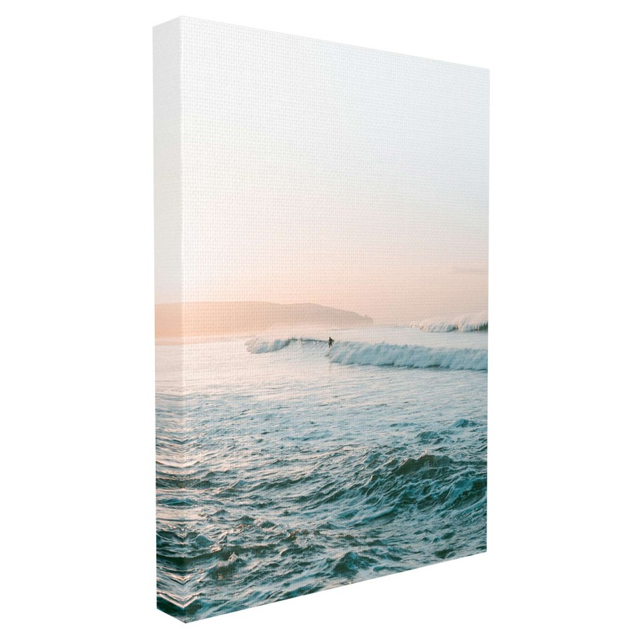 Wall Art * | Ocean Sunset Canvas Wall Art, 16 20 Original Model