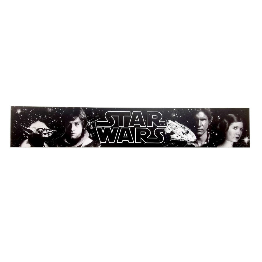 Wall Art * | Star Wars Collage Canvas Wall Art, 36 6 Delicate Design