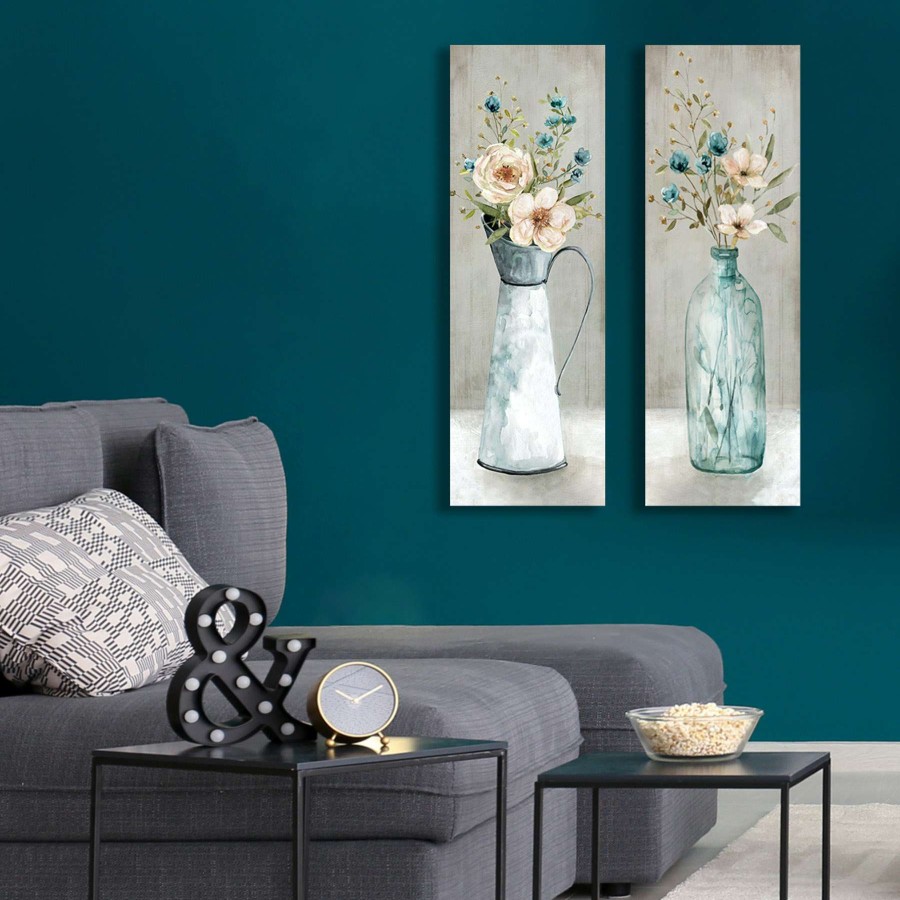 Wall Art * | 12X36 Provincial Bouquet Ii Canvas Art Best Quality