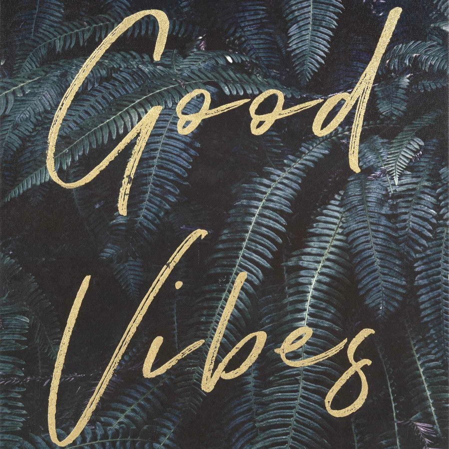 Wall Art * | 16X20 Good Vibes Canvas Wall Art The Latest Fashion