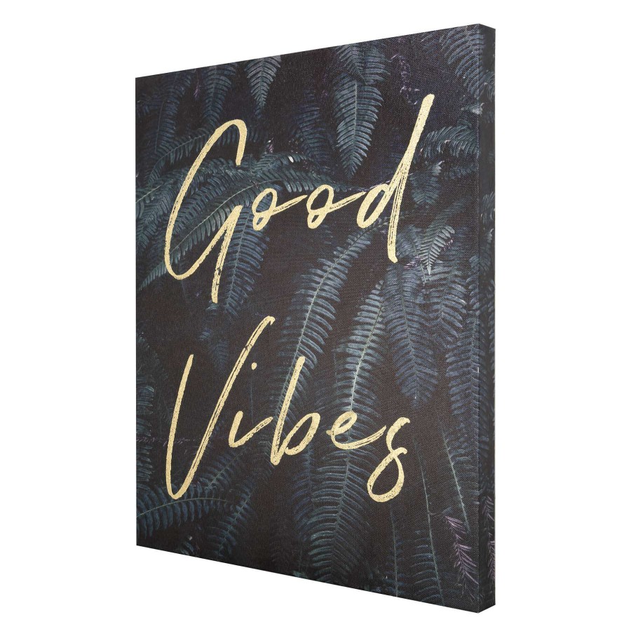 Wall Art * | 16X20 Good Vibes Canvas Wall Art The Latest Fashion