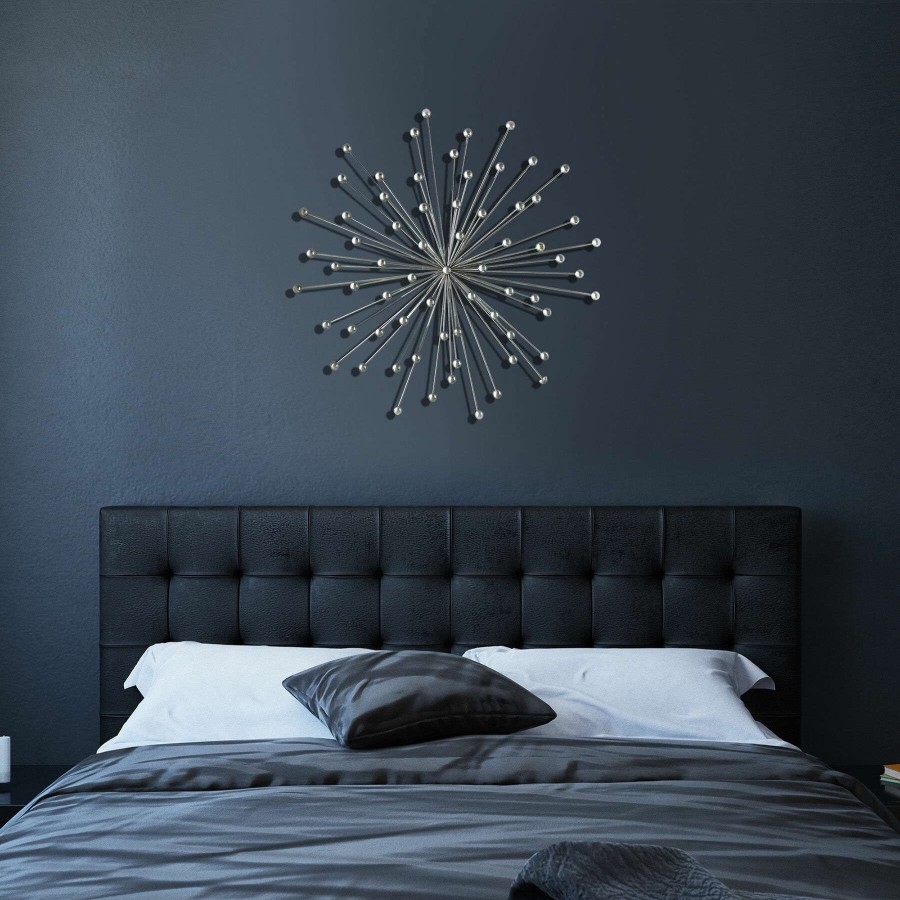 Wall Art * | 28In. Burst Wall Decor Exactly Discount