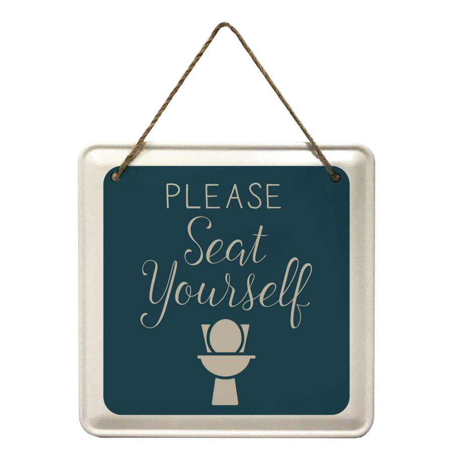 Wall Art * | 8X8 Please Seat Yourself Sign Typical Style