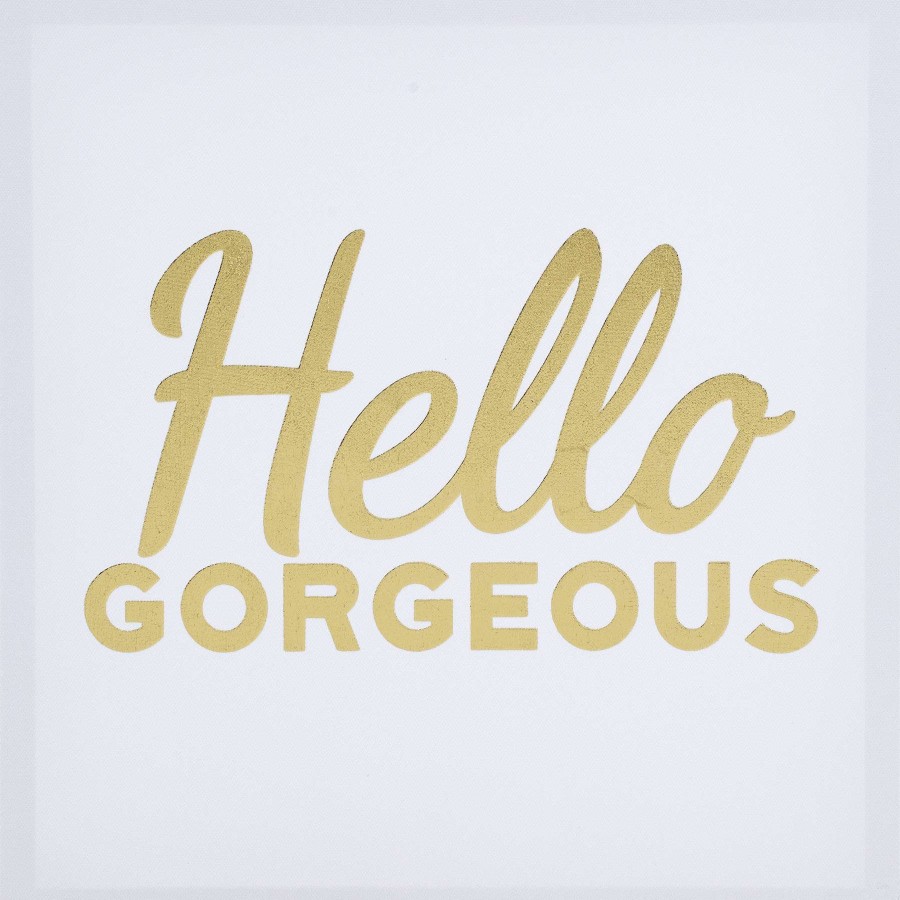 Wall Art * | Hello Gorgeous Canvas Wall Art, 12 Shop