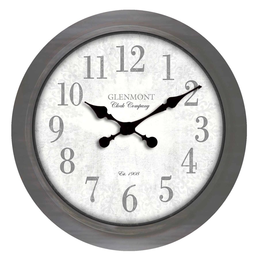 Clocks * | 30X30 Framed Wall Clock For Sale