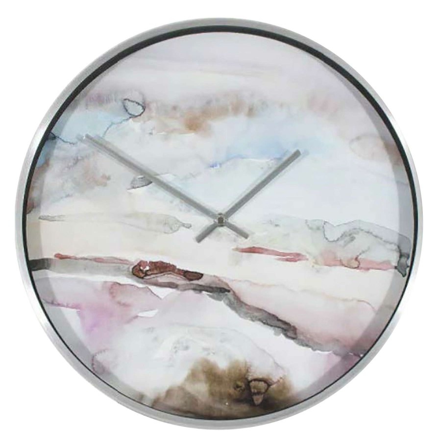 Clocks * | 12 Mod Watercolor Sale Online