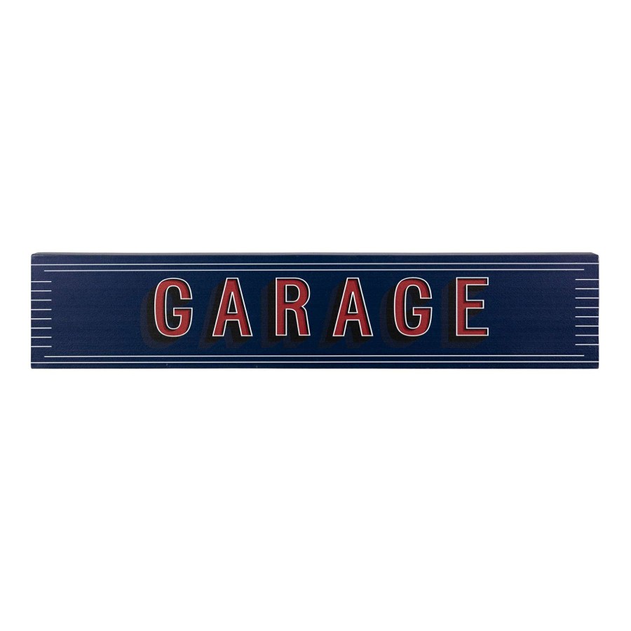 Wall Art * | 36X7 Garage Wall Art Fire Sale