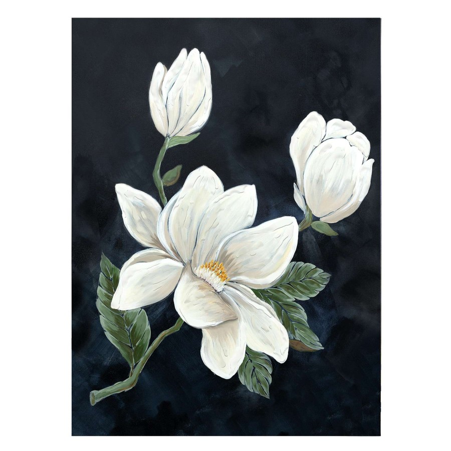 Wall Art * | Grace Mitchell 30X40 Floral Canvas Wall Art For Sale