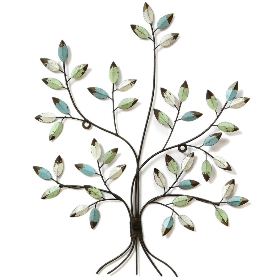 Wall Art * | 15X20 Metal Tree Of Life Wall Decor At Lower Price