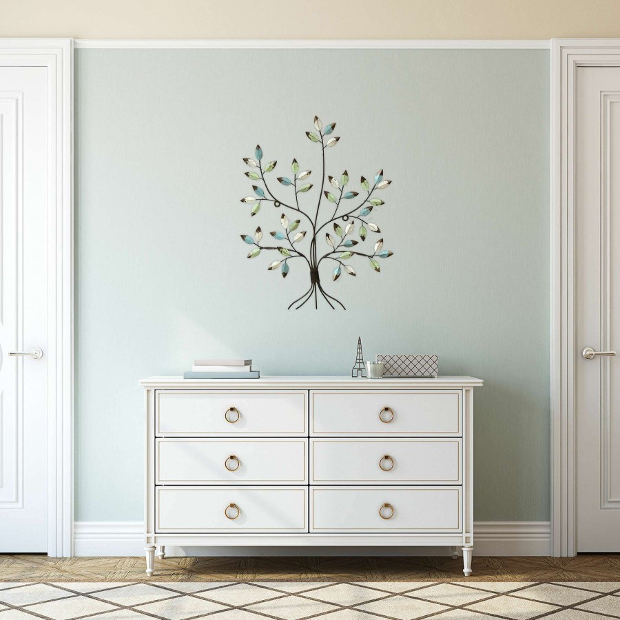 Wall Art * | 15X20 Metal Tree Of Life Wall Decor At Lower Price